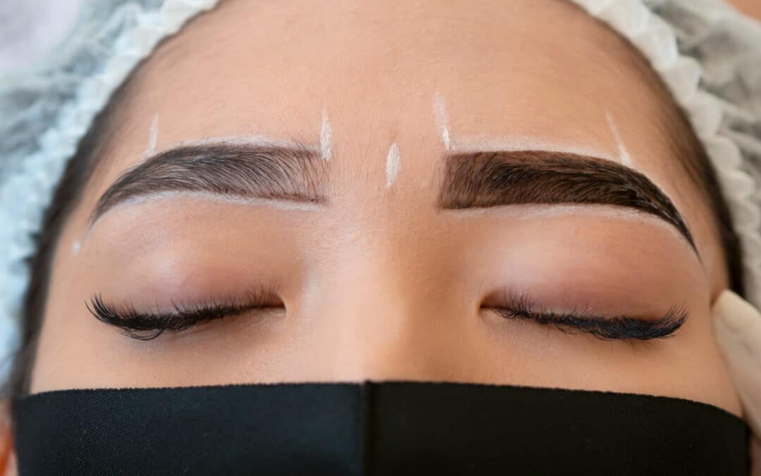 Achieving Defined Brows with Laminations in Kippa-Ring